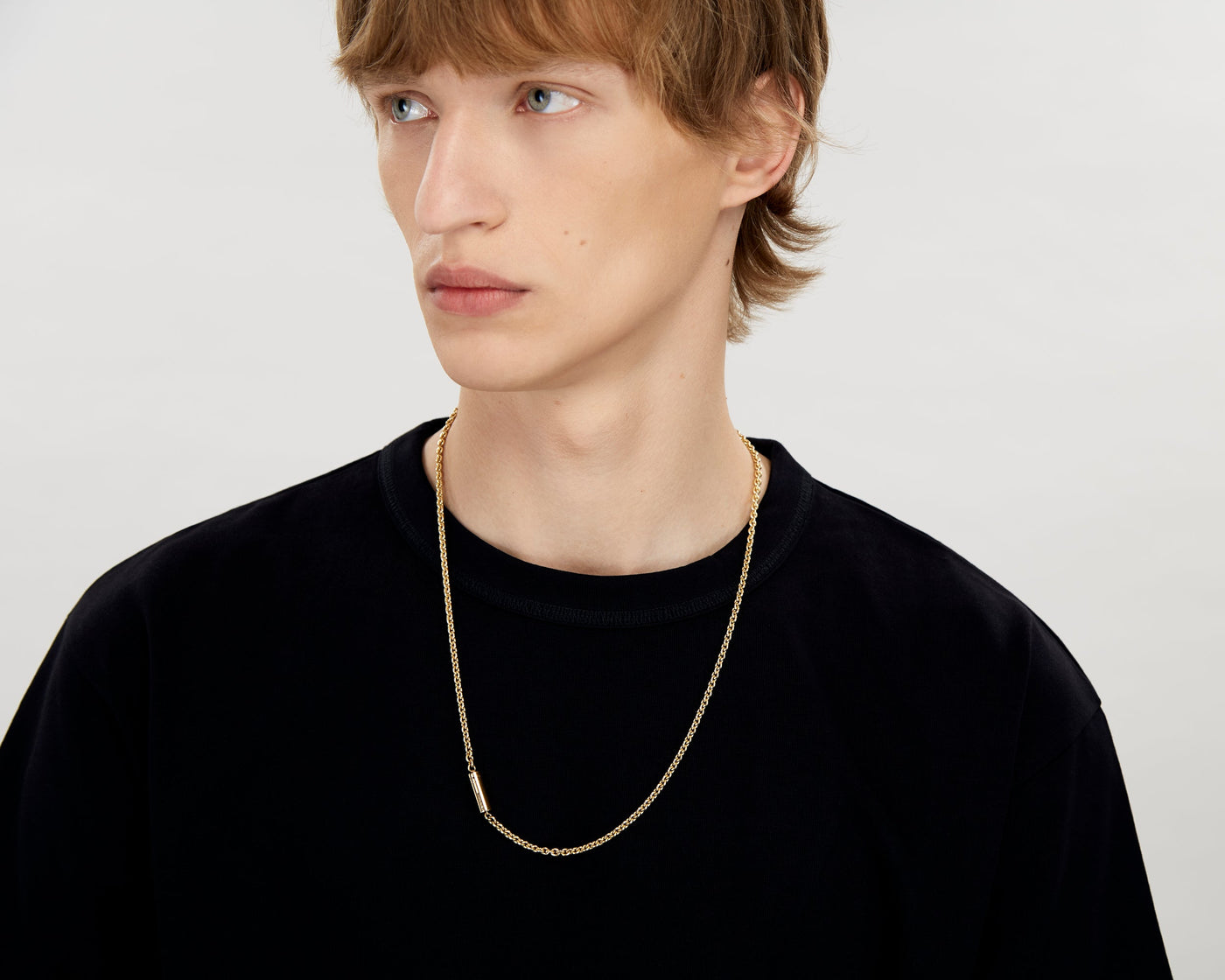 collier câble sur chaîne le 39g