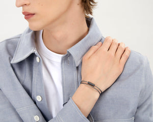 bracelet câble double tour le 9g