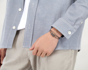 bracelet câble triple tour le 11g