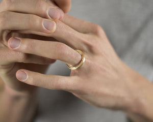 wedding ring ribbon 2mm 3g