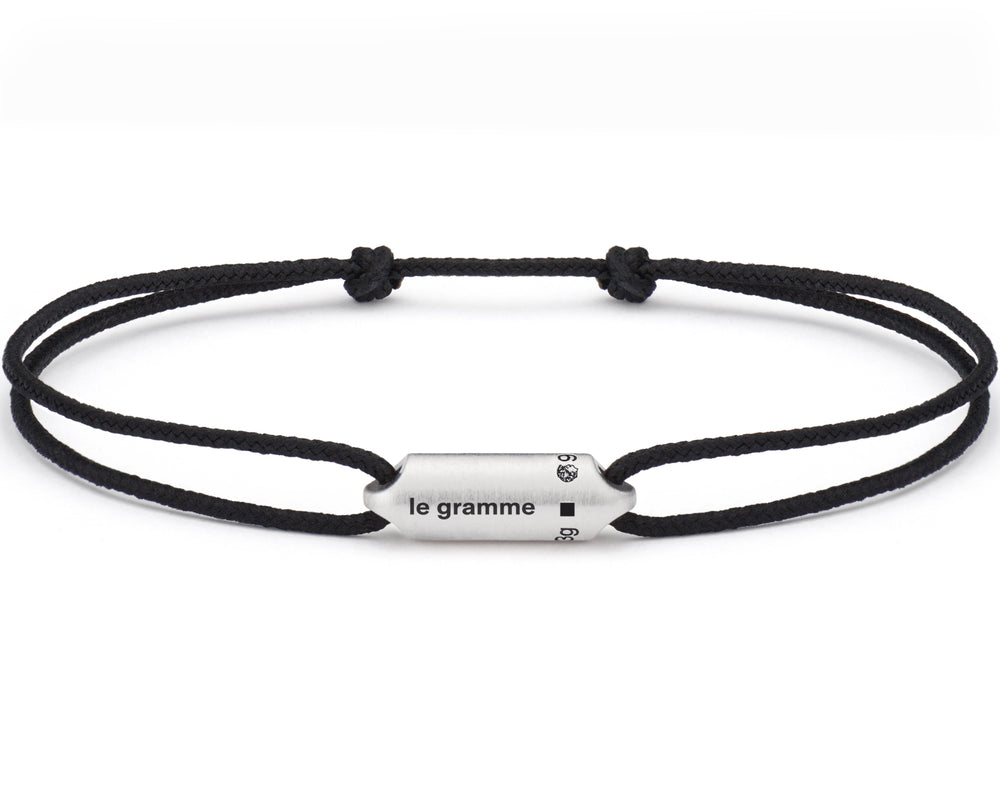 black cord bracelet segment the 3g