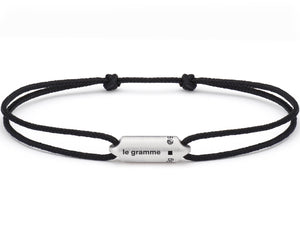 black cord bracelet segment the 3g