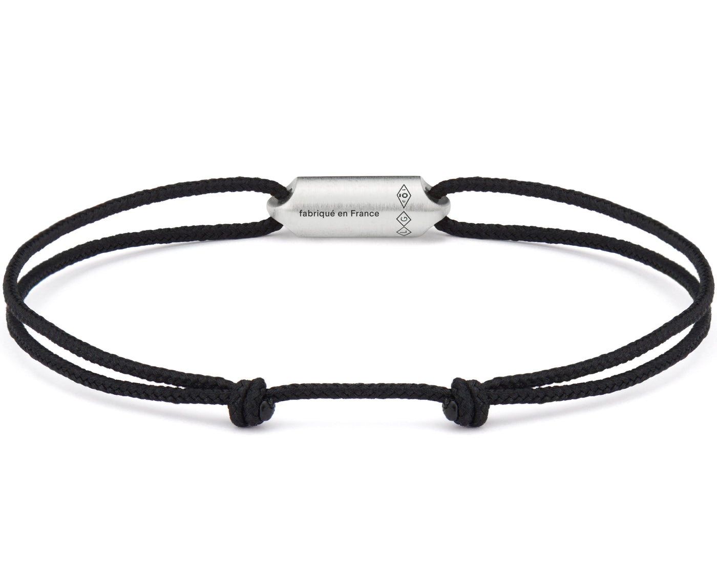 black cord bracelet segment the 3g