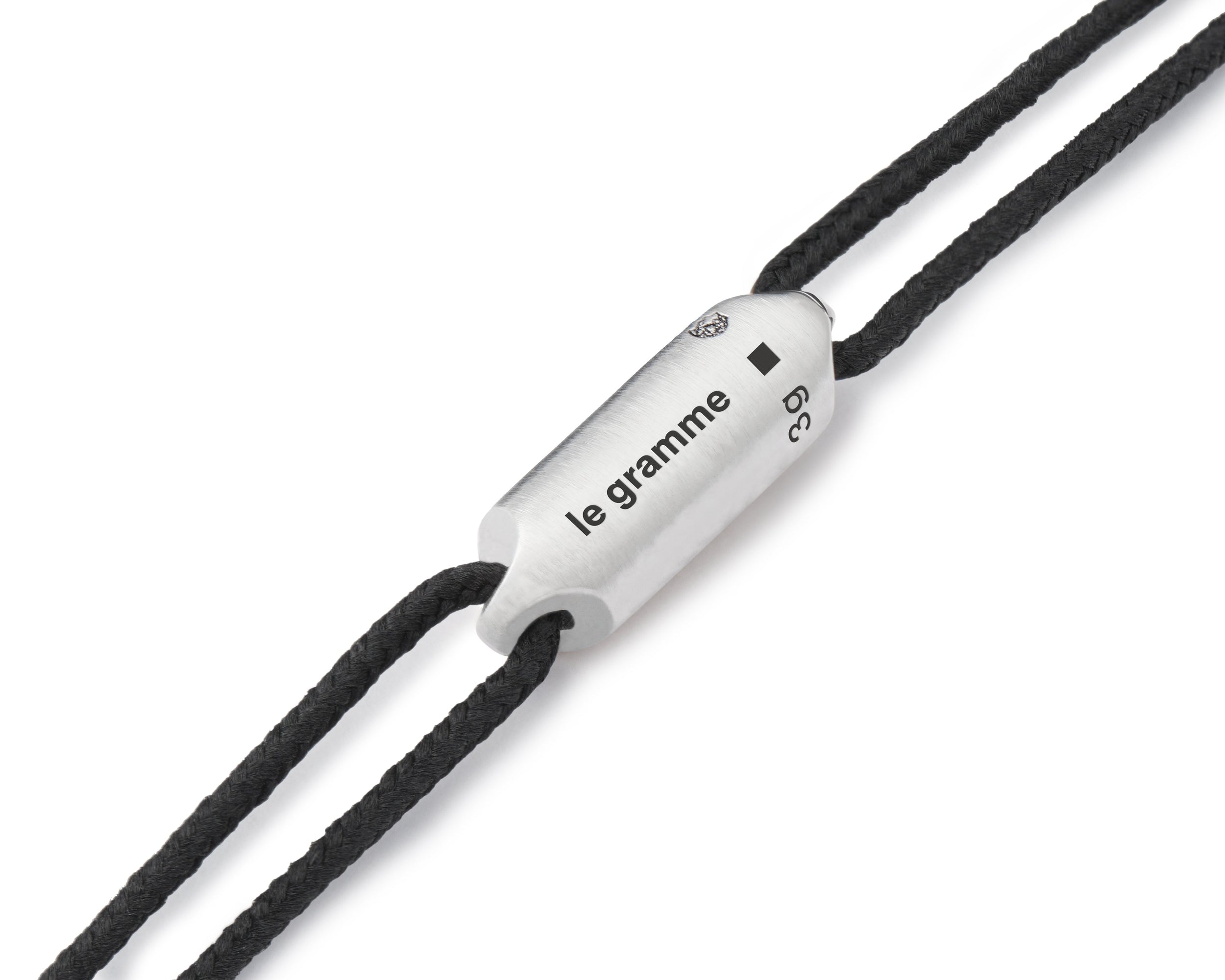 black cord bracelet segment the 3g