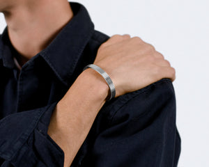 bracelet ruban guilloché le 23g