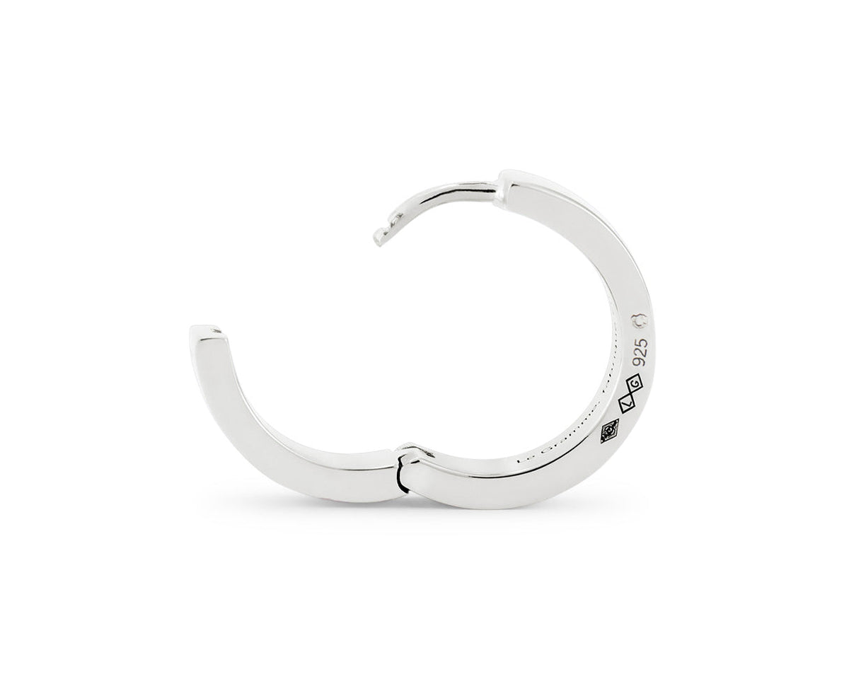 boucle d'oreille ruban la 1,9g