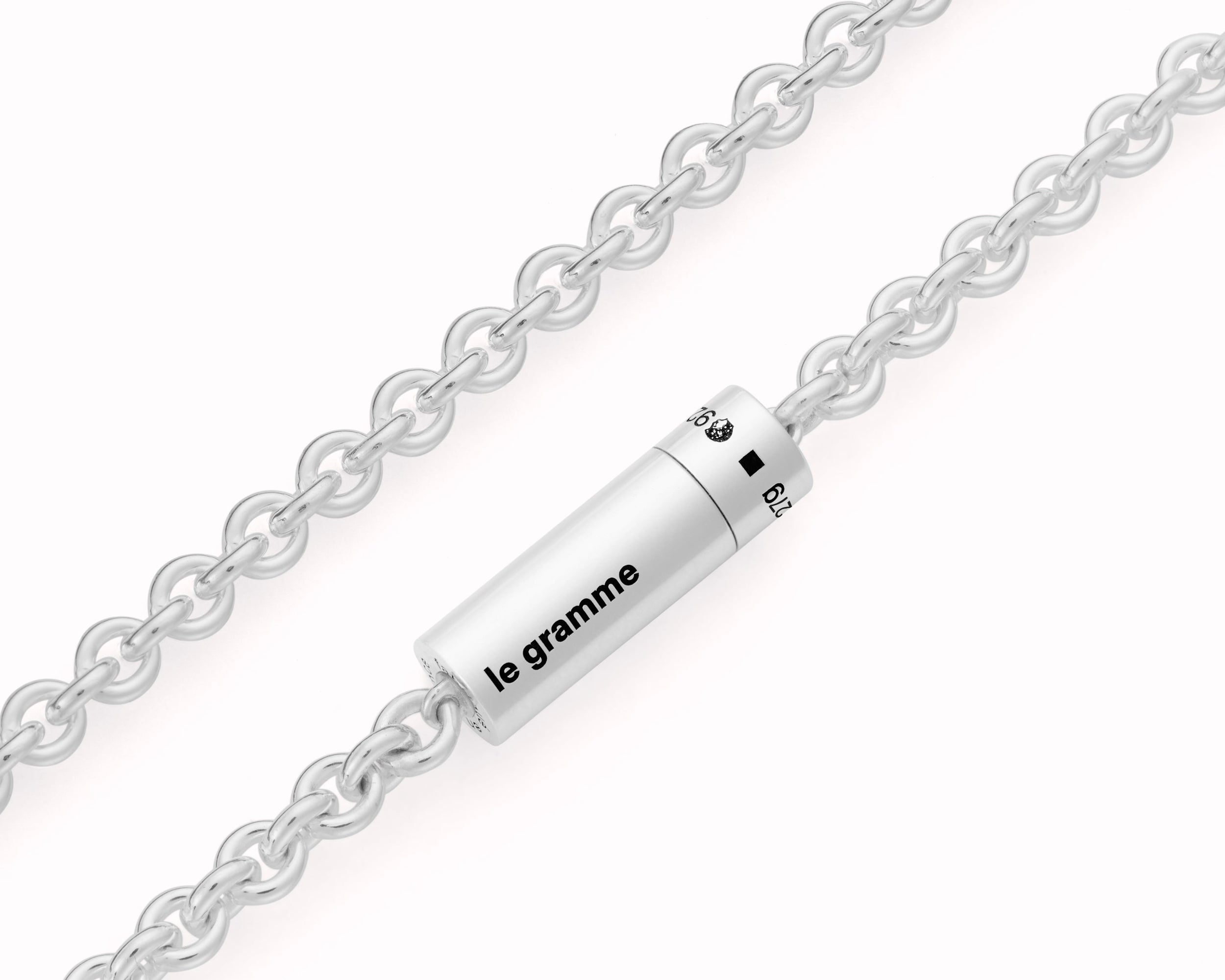 cable necklace on chain 27g