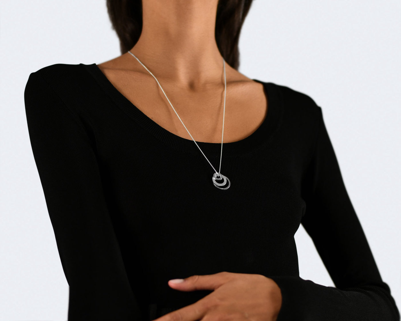 accumulation round necklaces 5g