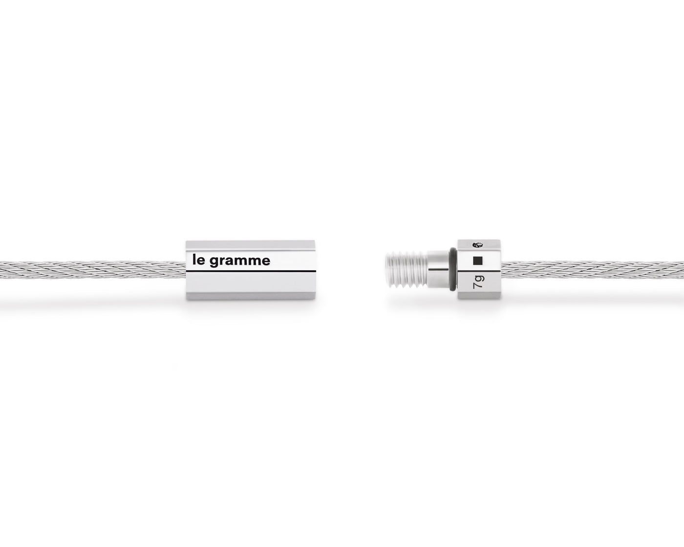 octagon cable bracelet 7g