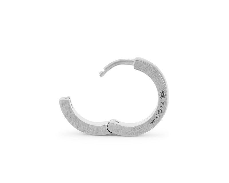 boucle d'oreille ruban la 1,6g
