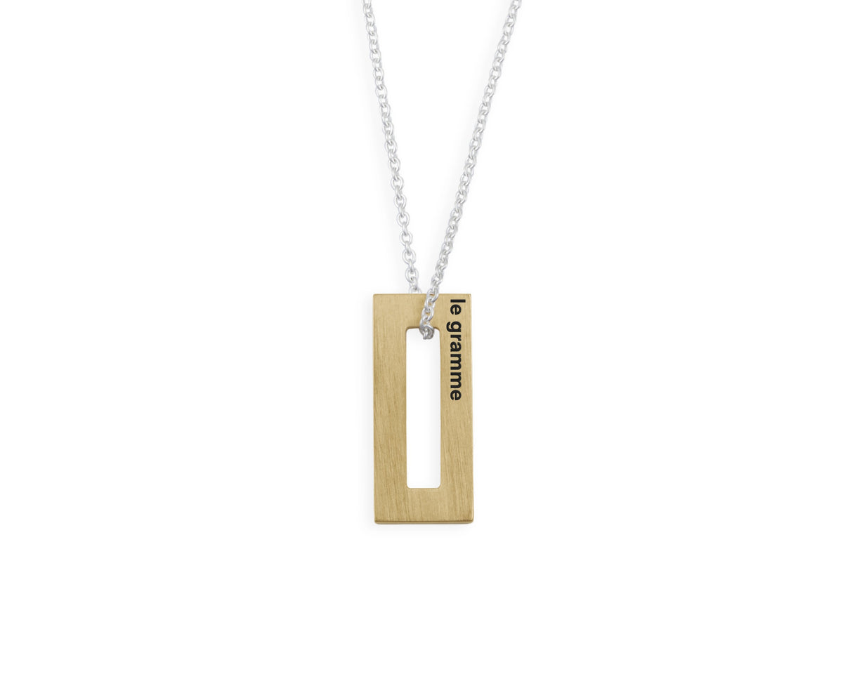 collier rectangle le 1,5g
