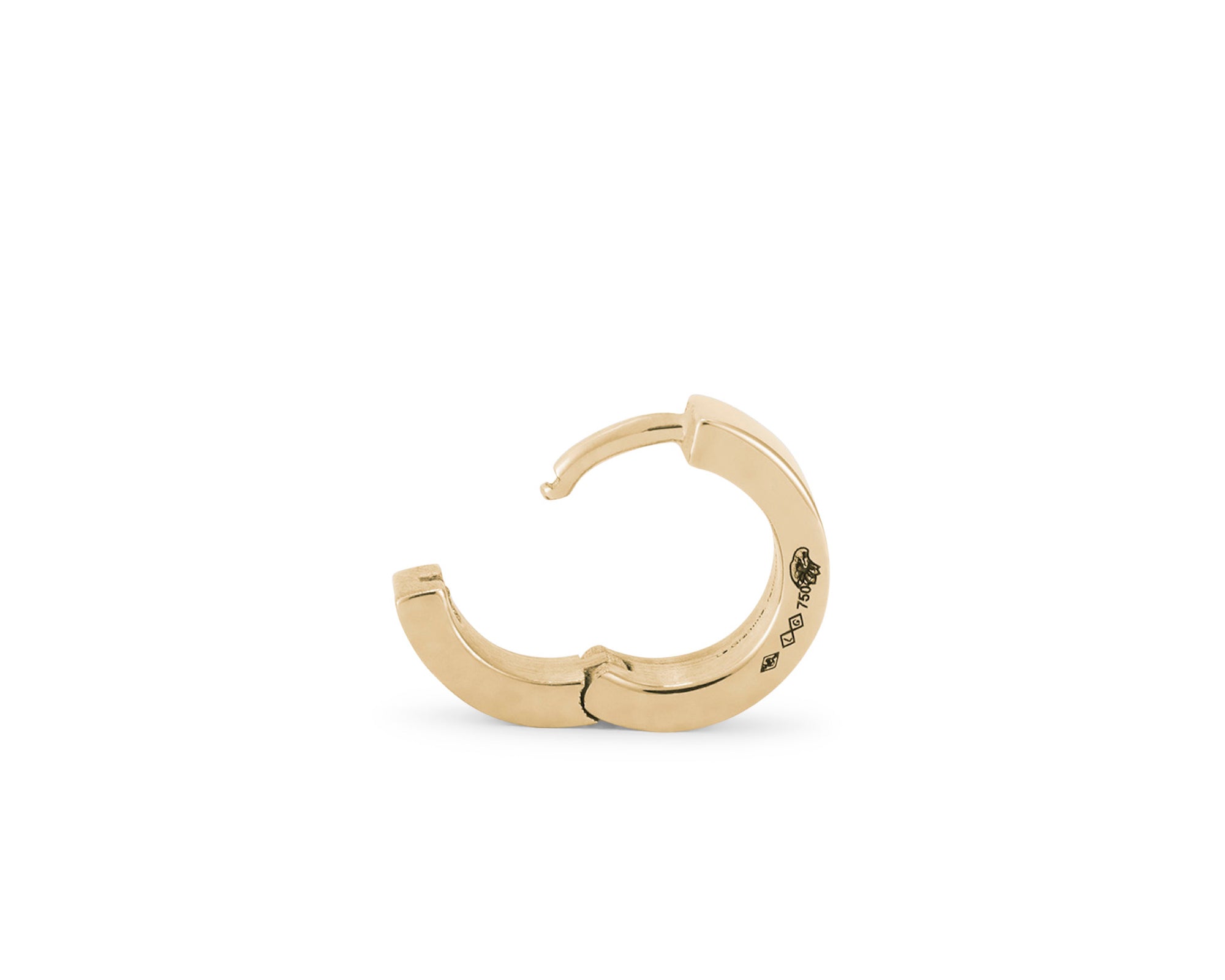 boucle d'oreille ruban la 1,2g