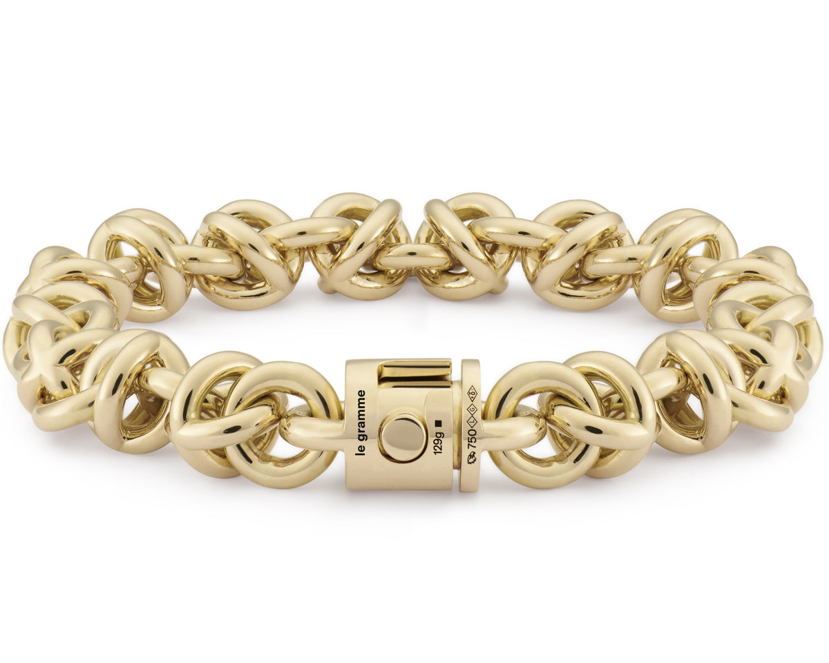 bracelet entrelacs le 127g