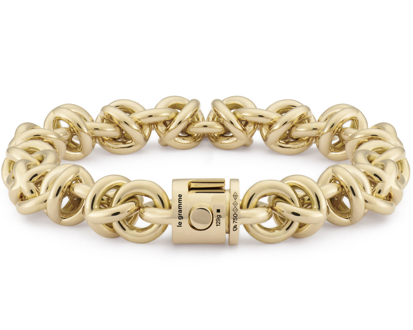 bracelet entrelacs le 127g