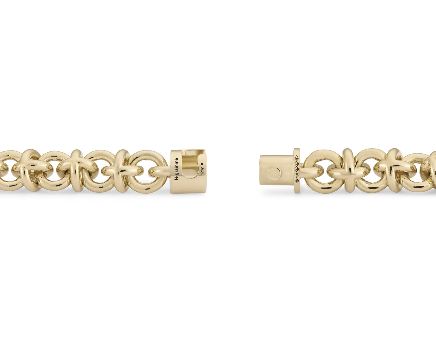 bracelet entrelacs le 127g