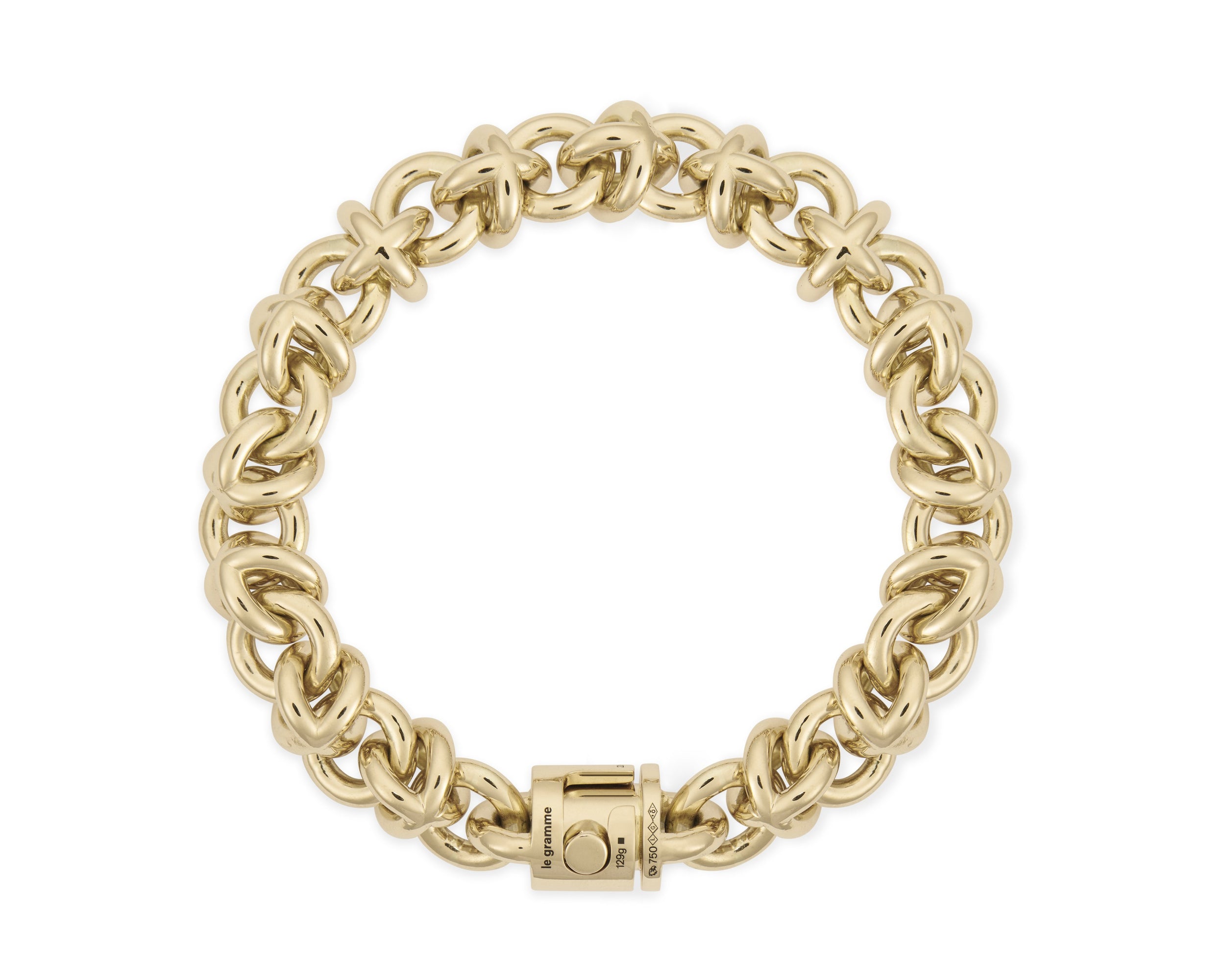 bracelet entrelacs le 127g