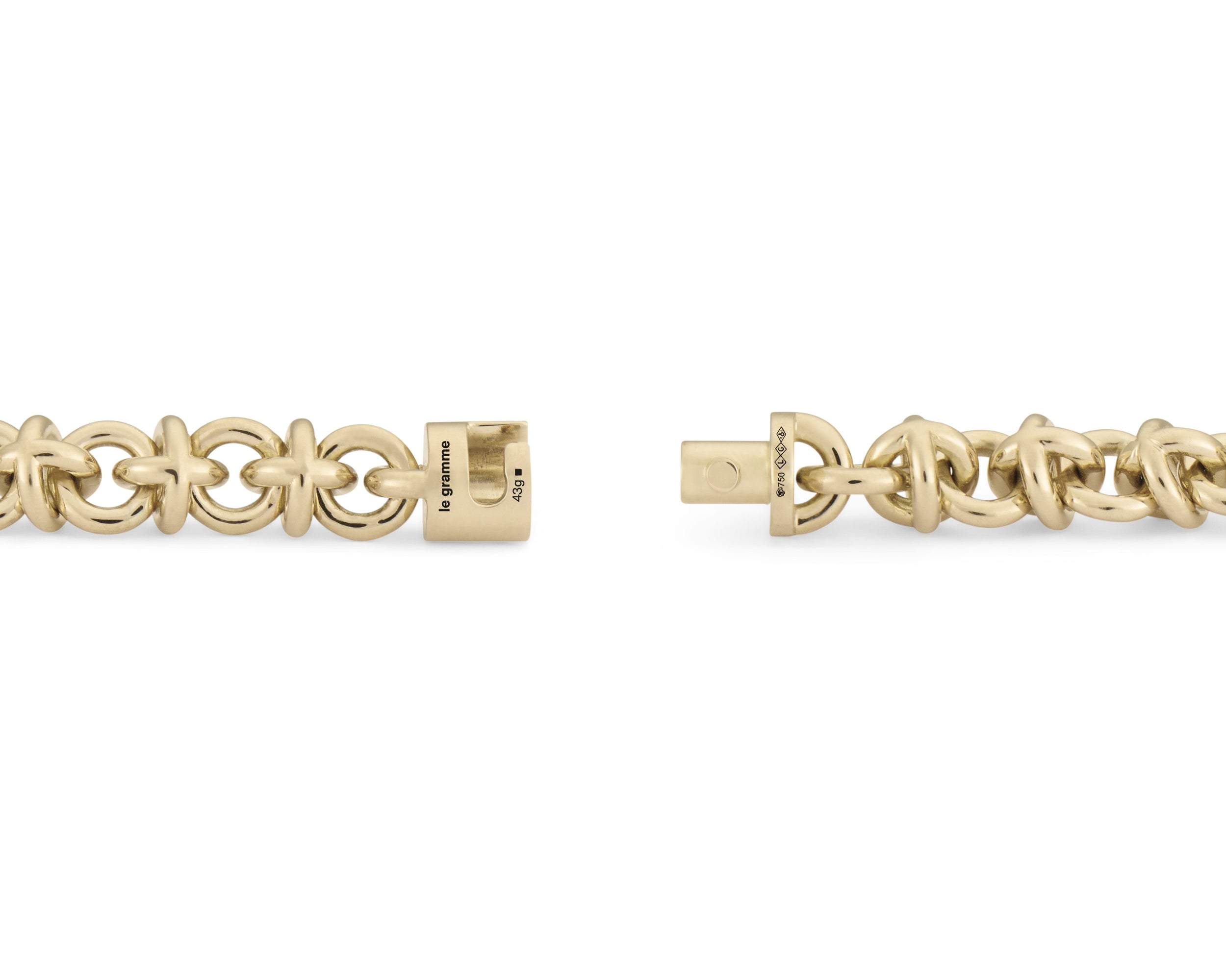 bracelet entrelacs le 45g