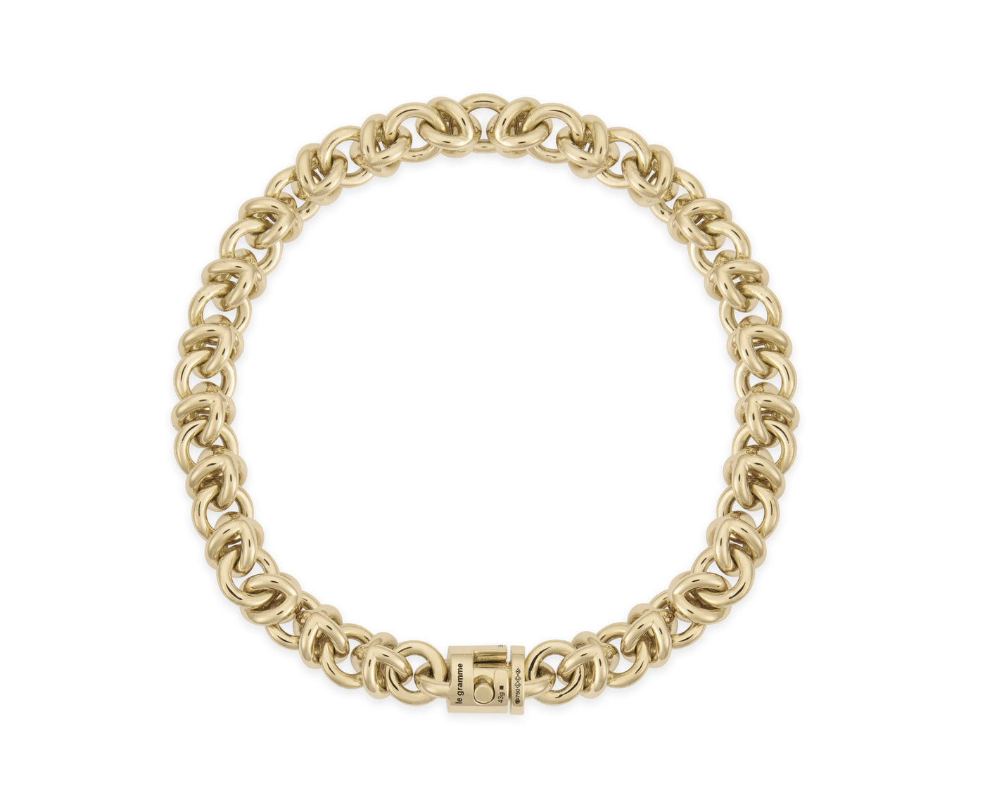 bracelet entrelacs le 45g