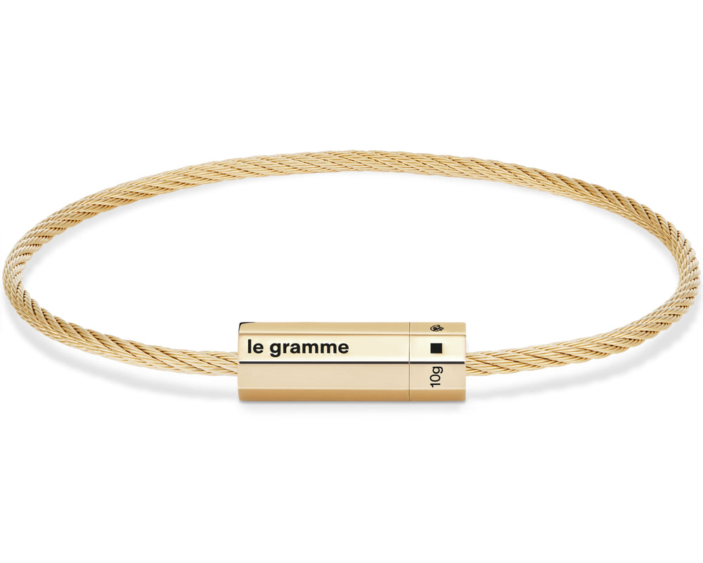 bracelet câble octogone le 10g