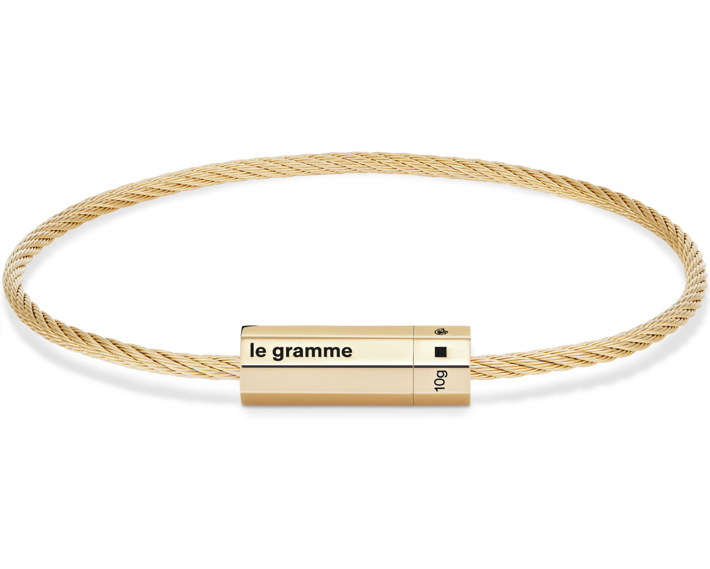 bracelet câble octogone le 10g