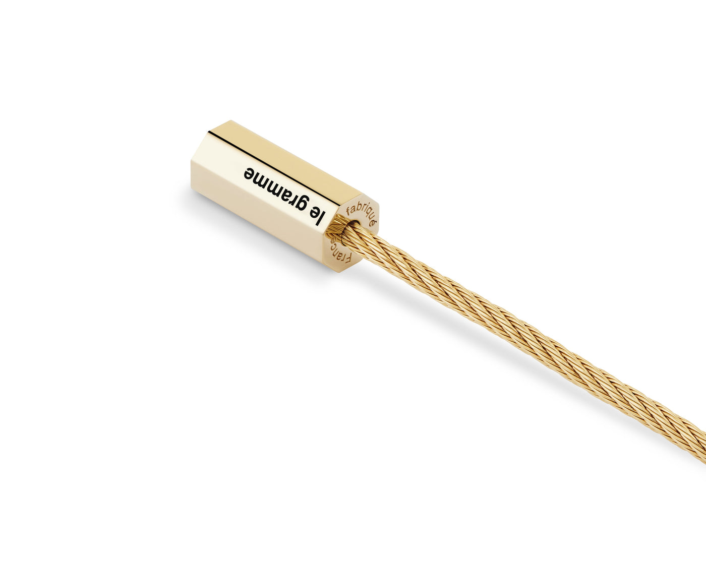 bracelet câble octogone le 10g