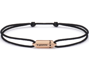 black cord bracelet segment the 3g