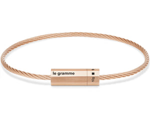 bracelet câble octogone le 10g