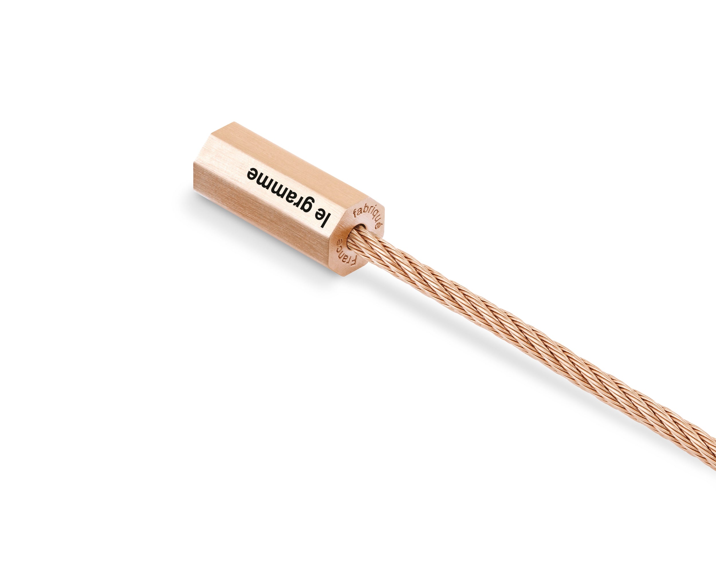 bracelet câble octogone le 10g