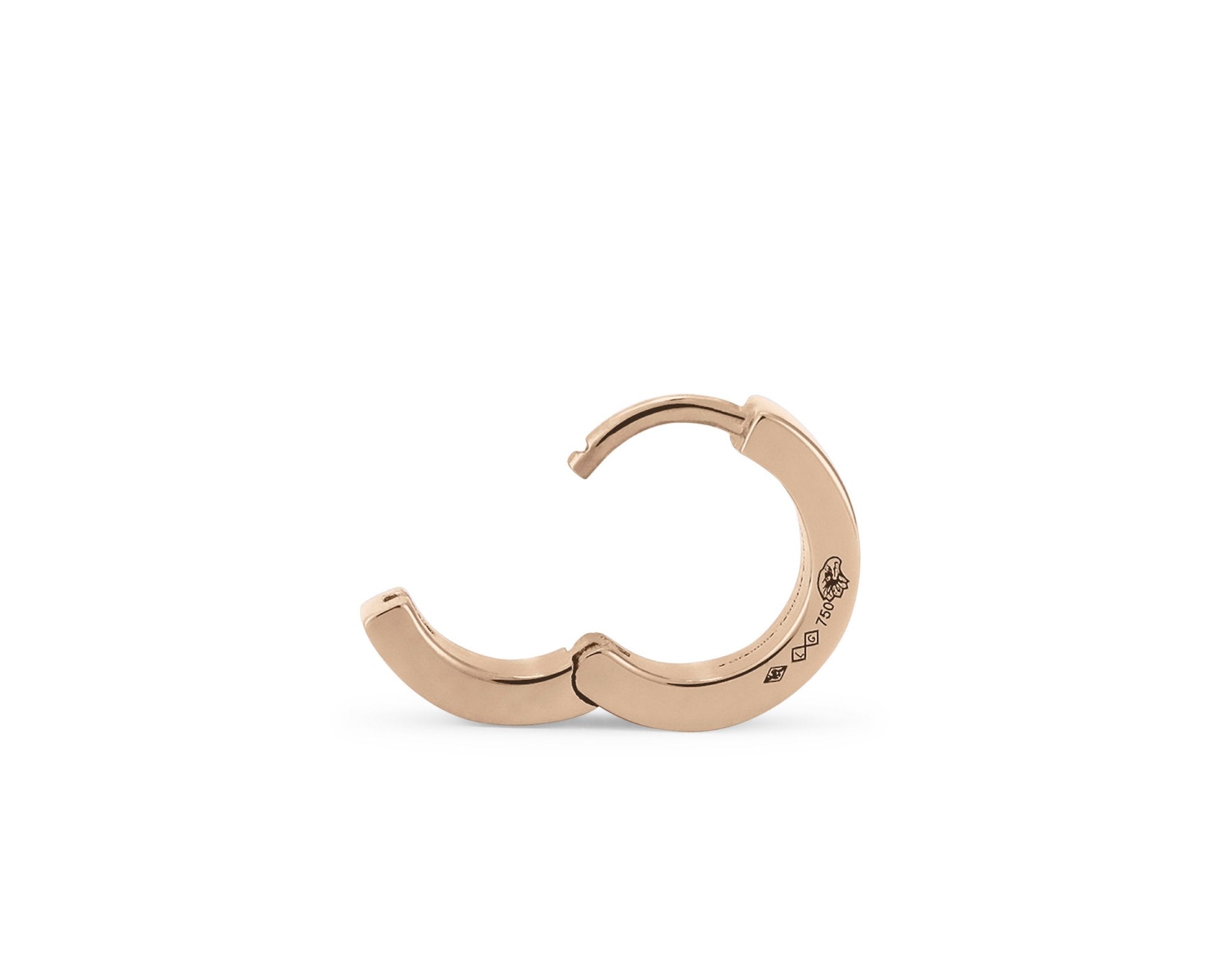 boucle d'oreille ruban la 1,9g