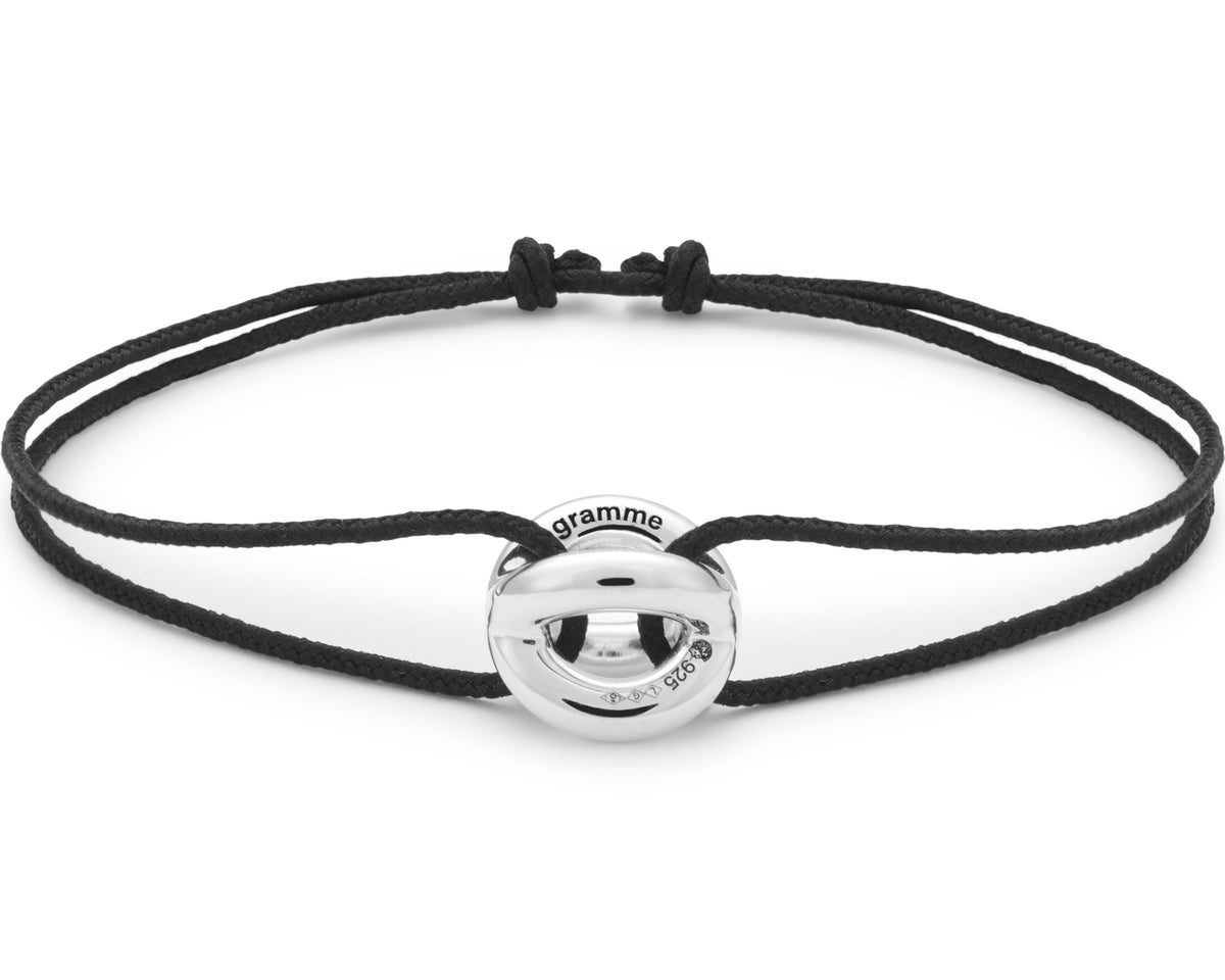 cordon entrelacs noir le 3g