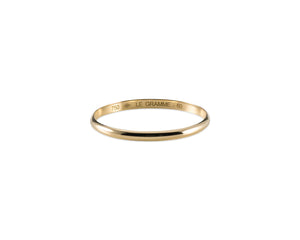 half bangle wedding ring 1g